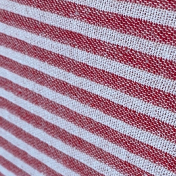 RLH Stripe Bag Red Natural Loom Weave Organic Cotton Travelin’ Light REwork NEW! - Picture 9 of 16